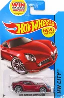 1/64 ALFA ROMEO 8C COMPETIZIONE (rojo) "Hot Wheels HW CITY" [BFF86]