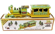 Western River Railway 39th anniversary ver. (Green x Brown) "Tomica Disney Vehicle Collection"