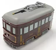 Cholo Q Toyohashi Railway City Extension 3702 Modelo comemorativo de aposentadoria (marrom x cinza)