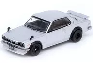 1/64 Nissan Skyline 2000 GT-R KPGC10 (plateado) [IN64-KPGC10-SIL]