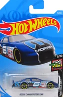 1/64 DODGE CHARGER STOCK CAR #6 (Blue x Black x White) "Hot Wheels HW RACE DAY" [FYD22]