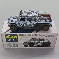 1/64 MERCEDES-BENZ G63 AMG 6×6 Black＆White Camo(ホワイト×ブラック/迷彩) [MB206X6RN45]
