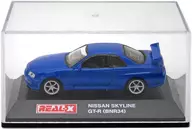 1/72 SKYLINE GT-R BNR34(ベイサイドブルー) 「REAL-X スカイライン ヒストリーズ コレクション 4th」