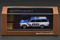 1/64 Datsun Bluebird (510) Wagon (Blue x White) [IG2930]