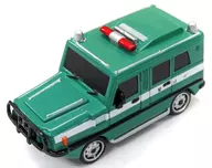 Amphibious vehicle Metropolitan Police Department (Light Green x White) "Police vehicle POLICE CAR COLLECTION capsule toy version"