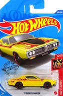 1/64 71 DODGE CHARGER (amarelo x vermelho x preto) "Hot Wheels HW FLAMES" [GHD64]
