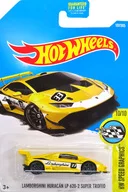 1/64 LAMBOGHINI HURACAN LP 620-2 SUPER TROFEO #33 (amarillo x blanco x negro) "Hot Wheels HW SPEED GRAPHICS" [DTX66]