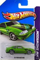 1/64 92 FORD MUSTANG (verde claro x negro) "Hot Wheels HW SHOWROOM" [X1803]