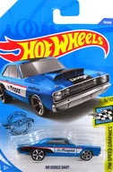 1/64 68 DODGE DART (azul x preto x branco) "Hot Wheels HW SPEED GRAPHICS" [GHF34]