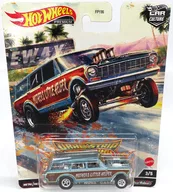1/64' 64 CHEVY NOVA GASSER (light blue x brown) "Hot Wheels CAR CULTURE" [HCK21]