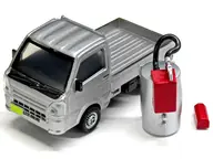 Silky Silver Metallic + Kerosene Tank Set "1/64 Suzuki Carry Collection with 2 Bags"