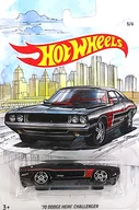 1/64 ’70 DODGE HEMI CHALLENGER(ブラック×レッド) 「Hot Wheels」 [FYY13]