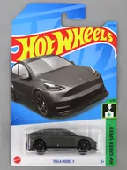 1/64 TESLA MODEL Y (cinza) "Hot Wheels HW GREEN SPEED" [HKK20]