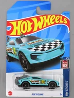 [TH] 1/64 RISE ’N CLIMB(ライトブルー×ブラック×ホワイト) 「Hot Wheels HW SPORTS」 [HKL03]