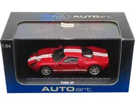 1/64 2004 Ford GT (Red X White Stripe) [20351]