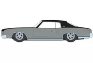 1/64 1972雪佛蘭蒙特卡洛(銀色×黑色)"加利福尼亞Lowriders Series 5"[63060]