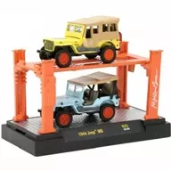 1/64 1944 Jeep MB “MAUI ＆ SONS” - Light Blue + Yellow [33000-25]