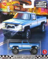 1/64 ’83 CHEVY SILVERADO 4×4(ブルー×ホワイト) 「Hot Wheels BOULEVARD」 [GJT72]