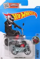 1/64 honda Monkey Z50 (vermelho x preto x prata) "Hot Wheels HW MOTO" [DHP16]