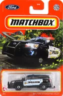 1/64 2016 FORD INTERCEPTOR UTILITY(ブラック×ホワイト) 「MATCHBOX」 [GVX75]