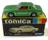 1/64 Mazda Cosmo L Limited (Green / Black Box / Nihon Made) "Tomica No. 38"