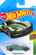 1/64 ASTON MARTIN ONE-77 (Metallic Green x Black) "Hot Wheels HW EXOTICS" [FJY01]