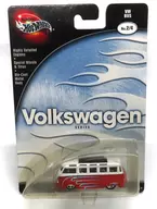 1/64 VW BUS (Red x White) "100% Hot Wheels Volkswagen" [B8312]