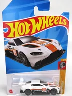 1/64 ASTON MARTIN VANTAGE GTE #99 (blanco x naranja x negro) "Hot Wheels HW TURBO" [HKK84]