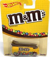 1/64 VOLKSWAGEN DRAG BUS(黃色×棕色)"Hot Wheels m&m's CHOCOLATE CANDIES>[BDR64]"