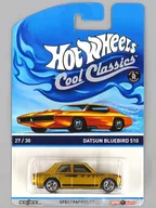1/64 DATSUN BLUEBIRD 510 (Gold) "Hot Wheels Cool Classics" [BDR33]