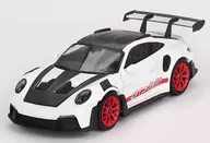 1/64 Porsche 911 (992) GT3RS ヴァイザッハ Package White W / Pyrored (left-hand drive) "Mini GT Series" [MGT00706-L]