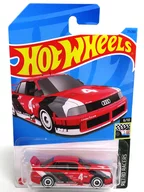 1/64 AUDI '90 QUATTRO #4 (vermelho, preto e branco) "Hot Wheels RETRO RAKERS" [HKJ81]