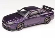 1/64日产Skyline GT-R R34 V Spec II(午夜紫色)[M63401]