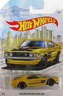 1/64 '69 FORD MUSTANG BOSS 302 (amarelo x preto x castanho) "Hot Wheels" [FYY10]