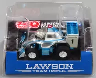 Choro-Q LAWSON TEAM IMPUL #1 (recubrimiento plateado x recubrimiento azul claro)
