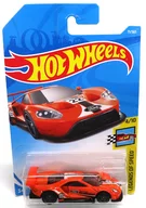 1/64 2016 FORD GT RACE #22 (laranja x preto) "Hot Wheels LEGENDS OF SPEED" [FJW45]