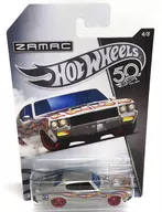 1/64'70 BUICK GSX(銀色×藍色×黃色火線)"Hot Wheels 50 th Anniversary ZAMAC Flames>[FRN27]