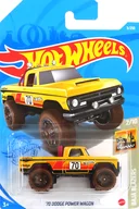 1/64 ’70 DODGE POWER WAGON(イエロー×レッド) 「Hot Wheels BAJA BLAZERS」 [GRX65]