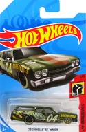 1/64 ’70 CHEVELLE SS WAGON(グリーン×ブラック×イエロー) 「Hot Wheels HW DAREDEVILS」 [FRR82]