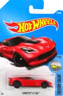 1/64 CORVETTE C7Z 06 (Red) "Hot Wheels FACTORY FRESH" [DVB41]