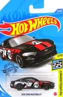 1/64 2018 FORD MUSTANG GT(ブラック×レッド×ホワイト) 「Hot Wheels HW SPEED GRAPHICS」 [GHF98]