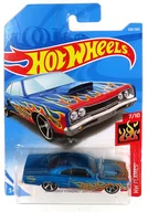 1/64 ’69 DODGE CORONET SUPERBEE(ブルー×レッド×イエロー) 「Hot Wheels HW FLAMES」 [FJY62]