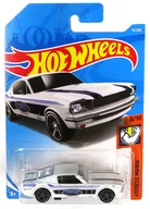 1/64'65 Mustang 2+2 FASTBACK (blanco x negro x púrpura) "Hot Wheels MUSCLE MANIA" [FYD08]