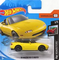 1/64'91 MAZDA MX-5 MIATA(黄色)"Hot Wheels HW ROADSTERS>[GHC71]