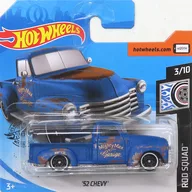1/64' 52 chevy (blue x brown) "Hot Wheels ROD SQUAD" [GHD24]