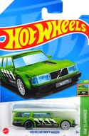 1/64 VOLVO 240 DRIFT WAGON (verde x negro) "Hot Wheels HW SLAMMED" [HKJ07]