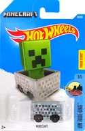 1/64 MINECART (cinza) "Hot Wheels HW RIDE-ONS" [DPR89]