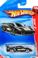 1/64 SALEEN S7 #7 (negro x plateado x amarillo) "Hot Wheels RACE WORLD Speedway" sólo para Walmart [R7601]