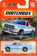 1/64 1986 FORD F-150(天藍色×白色)火柴盒>[HYC08]