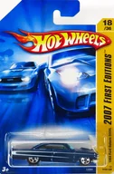1/64 1964 Ford Galaxie 500 xl (azul metálico x blanco) "Hot Wheels 2007 FIRST EDITIONS" [L5364]